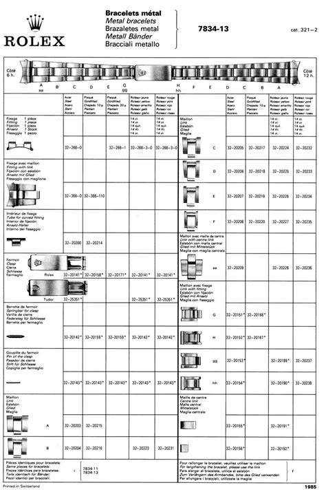 468 b rolex|rolex clasp code chart.